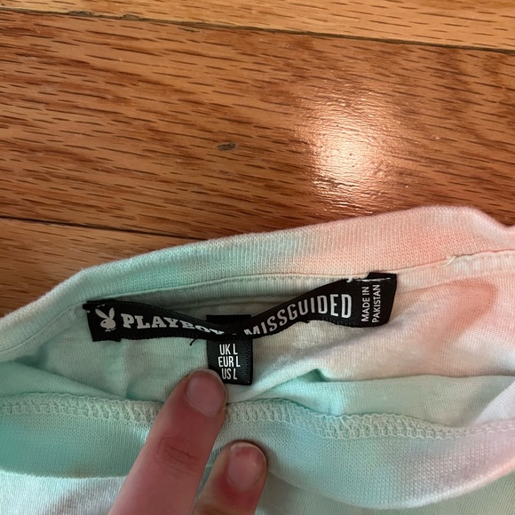 PLAYBOY tie dye oversized tee - Picture 2 of 2